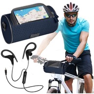 VODEODOLNÁ TAŠKA NA BICYKEL, DRŽIAK TELEFÓNU + ŠPORTOVÉ SLÚCHADLÁ VODEODOLNÁ TAŠKA NA BICYKEL, DRŽIAK TELEFÓNU + ŠPORTOVÉ SLÚCHADLÁ