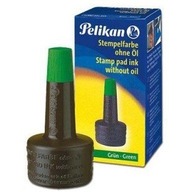 Razítkovací atrament 28ml zelený PELIKAN 351239