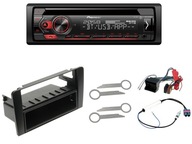 PIONEER DEH-S320BT BLUETOOTH RÁDIO AUDI A3 8P 2DIN