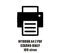 Tlač zo súboru A4 Tlač zo súboru PDF, čiernobielo A4 100 strán pri 100 % pokrytí