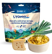Lyommy lyofilizované jedlo Kuracie mäso v syrovo-pórovej omáčke s cestovinami 350g Lyommy lyofilizované jedlo Kuracie mäso v syrovo-pórovej omáčke s cestovinami 350g