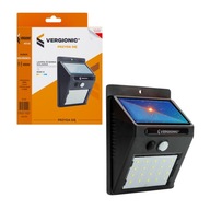 SOLAR NÁSTENNÁ LAMPA LED 3W/SMD + SÚMRAK POHYBOVÝ SENZOR ČIERNA VERGONIC SOLAR NÁSTENNÁ LAMPA LED 3W/SMD + SÚMRAK POHYBOVÝ SENZOR ČIERNA VERGONIC