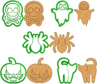 5x Halloweenska sada vykrajovačiek XL 5ks 8cm 5x Halloweenska sada vykrajovačiek XL 5ks 8cm