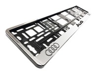 AUDI rám na plech: Chróm, lesklý chróm AUDI rám na plech: Chróm, lesklý chróm