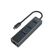 SAVIO AK-57 3-PORTOVÝ USB-C HUB S ADAPTÉROM RJ-45 SAVIO AK-57 3-PORTOVÝ USB-C HUB S ADAPTÉROM RJ-45