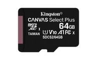 MicroSD karta Kingston Canvas Select Plus 64 GB