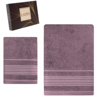 Sada dvoch bavlnených utierok LADIN 50x90 a 70x140 Karna Home LAVENDER Sada dvoch bavlnených utierok LADIN 50x90 a 70x140 Karna Home LAVENDER