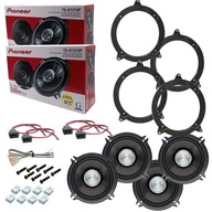 4 reproduktory do auta PIONEER pre BMW E46 SEDAN COUPE, predné a zadné rozpery 4 reproduktory do auta PIONEER pre BMW E46 SEDAN COUPE, predné a zadné rozpery
