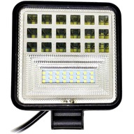 LED halogénová pracovná lampa 126W panelový vyhľadávač 12V