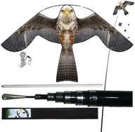 Odpudzovač vtákov sokol jastrab + SŤAŽŇ 7m + KITE + OTOČ Odpudzovač vtákov sokol jastrab + SŤAŽŇ 7m + KITE + OTOČ