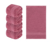 Froté uterák 30x50 cm 4 kusy Ružový