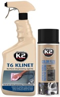 K2 COLOR FLEX SPREJ GUMA ČIERNA + KLINET 770 ML K2 COLOR FLEX SPREJ GUMA ČIERNA + KLINET 770 ML