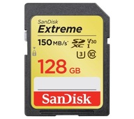 Karta SanDisk Extreme SDXC 128 GB V30 U3 150 MB/s