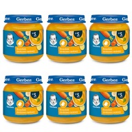 GERBER Domáci hydinový a hovädzí vývar 6x125g GERBER Domáci hydinový a hovädzí vývar 6x125g