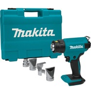 MAKITA DHG180ZK BATÉRIOVÝ OHRIEVAČ 18V ​​+ DÝZY NA KUFR