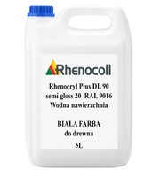 Biela farba z Nemecka, okná, dvere, detské ihriská, 5L Biela farba z Nemecka, okná, dvere, detské ihriská, 5L