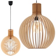 LED DREVENÉ E27 závesné lustrové stropné svietidlo LED DREVENÉ E27 závesné lustrové stropné svietidlo