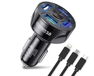 RÝCHLA NABÍJAČKA DO AUTA QC 3.0 7A RÝCHLA NABÍJAČKA DO AUTA QC 3.0 7A