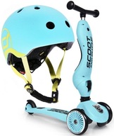 Súprava Scoot And Ride BLUEBERRY SKÚTRE 2v1 + LED PRILBA XXS-S 1+ Súprava Scoot And Ride BLUEBERRY SKÚTRE 2v1 + LED PRILBA XXS-S 1+