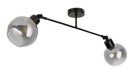 Stropný LAMP nastaviteľný luster LOFT E27 Glass Stropný LAMP nastaviteľný luster LOFT E27 Glass