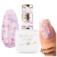 Glammy Base 7ml Milk&Confetti Rubber Base Glammy Base 7ml Milk&Confetti Rubber Base