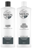 NIOXIN System 2 SHAMPOO 1000ml + CONDITIONER 1000ml proti vypadávaniu vlasov