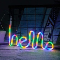 Neon LED DIY RGB PRO Lamp Detský darček NOVINKA Neon LED DIY RGB PRO Lamp Detský darček NOVINKA