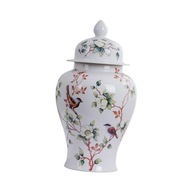 Zázvorová nádoba Váza Vintage Chinoiserie Porcelain