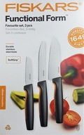 FISKARS Sada 3 nožov 1057556 FAVORITE na zeleninu