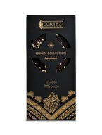 Cortez Ekvádorská čokoláda S lupienkami 22kt ZLATÁ 85g Cortez Ekvádorská čokoláda S lupienkami 22kt ZLATÁ 85g