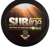 Silný Korda Kaprový vlasec SUBline Tough Brown 0,30 mm 1000 m Silný Korda Kaprový vlasec SUBline Tough Brown 0,30 mm 1000 m