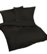 Obliečka na paplón 160x200, čierna, hladká Obliečka na paplón 160x200, čierna, hladká