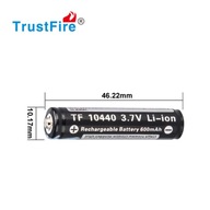 Batéria Trustfire 10440 – 300 mAh 3,6 – 3,7 V (PCB) Batéria Trustfire 10440 – 300 mAh 3,6 – 3,7 V (PCB)