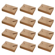Kraft Paper Box Balenie box Simple Paper 12pcs Kraft Paper Box Balenie box Simple Paper 12pcs