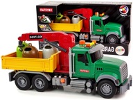 SMETIKÁRSKY AUTOŽERIAV 3V1 TRANSPORTÉR ZVUK smetiakov SMETIKÁRSKY AUTOŽERIAV 3V1 TRANSPORTÉR ZVUK smetiakov