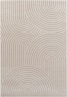 Prémiový béžový plyšový koberec Elle Decor 120x170cm