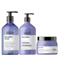 LOREAL BLONDIFIER GLOSS SHAMPOO KONDICIONER MASKA LOREAL BLONDIFIER GLOSS SHAMPOO KONDICIONER MASKA
