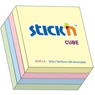 Podložka STICK`N 76x76mm 400 listov mix 4 farby pa Podložka STICK`N 76x76mm 400 listov mix 4 farby pa