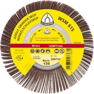 KLINGSPOR WSM615 KLAPAČKA 125x20 120 2 KLINGSPOR WSM615 KLAPAČKA 125x20 120 2