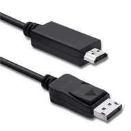 Qoltec DisplayPort v1.2 samec | HDMI samec | 5K| 3 Qoltec DisplayPort v1.2 samec | HDMI samec | 5K| 3