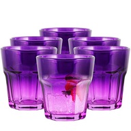 POHÁRE 6x230 ml OMBRE Fialová POHÁRE 6x230 ml OMBRE Fialová