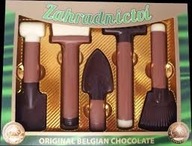 Čokoládové náradie Jedlé čokoládové náradie