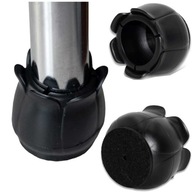 OCHRANNÉ ČIERNE GUMENÉ NÁHRY NÔH STOLIČKA S PLSTENCOM 22-25 mm OCHRANNÉ ČIERNE GUMENÉ NÁHRY NÔH STOLIČKA S PLSTENCOM 22-25 mm