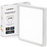 Štvorcový prisadený LED panel 2160lm 24W CCD NW Štvorcový prisadený LED panel 2160lm 24W CCD NW