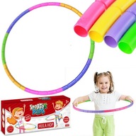 SKLADACÍ HULA HOOP PRE DETI FAREBNÉ STRIEKACIE KOLIESKO 77 CM SKLADACÍ HULA HOOP PRE DETI FAREBNÉ STRIEKACIE KOLIESKO 77 CM