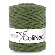 Colinea String sa prepletala pre makramu 100% bavlnu, 5 mm 200 m, khaki Colinea String sa prepletala pre makramu 100% bavlnu, 5 mm 200 m, khaki