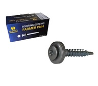 Farmárske skrutky TORX 200ks. 4,8x35 RAL9006 Farmárske skrutky TORX 200ks. 4,8x35 RAL9006