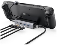 JSAUX HUB USB-C pre Steam Deck HDMI 4k 100W PD USB JSAUX HUB USB-C pre Steam Deck HDMI 4k 100W PD USB