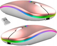 BEZDRÔTOVÁ HERNÁ MYŠ SILENT LED RGB BEZDRÔTOVÁ HERNÁ MYŠ SILENT LED RGB