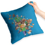 MODRÝ VANKÚŠ PRE DARČEK PRE FANÚŠIKOVIKU MINECRAFTU CREEPER + TEXT ZADARMO MODRÝ VANKÚŠ PRE DARČEK PRE FANÚŠIKOVIKU MINECRAFTU CREEPER + TEXT ZADARMO